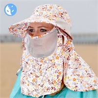 <em>快乐狐狸</em>14新品夏季<em>女</em>太阳帽防紫外线全防护