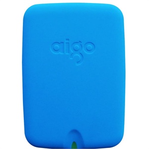 [当当销售配送]爱国者（aigo）2.5寸 500G 时尚硬盘 HD609 宝石蓝时尚外观