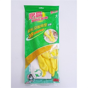 【3M网络授权】思高38厘米超长耐用型手套(大)