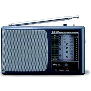 德生收音机R-313 调频/中波/短波3波段收音机