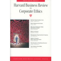 HBR ON CORPORATE ETHICS（哈佛商业评论－企业伦理）（英文原版）