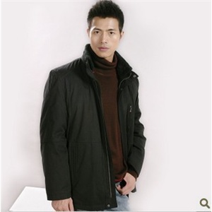 2011秋冬新品 恒源祥羽绒服 男装 正品 商务 休闲 C-7025 立领