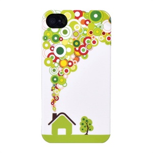 【当当自营】 x-doria 道瑞 Iphone4\Iphone4S保护壳 IMD工艺 独特艺术画图案 光泽度高、耐磨损、抗腐蚀、防刮花 手感舒适（绿色田园）