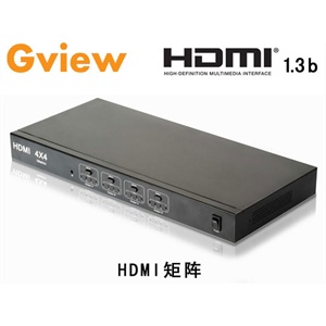 景为 HDMI矩阵器 HDMI切换器 HDMI分配器 四进四出 4进4出1.3b