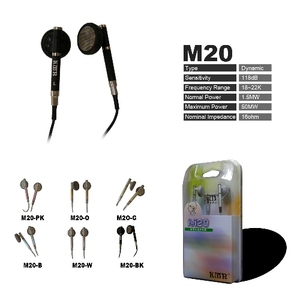 凯思梦（KMN）多媒体金属耳塞 粉红色--M20