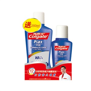 Colgate高露洁 全面护理漱口水500ml送漱口水250ml