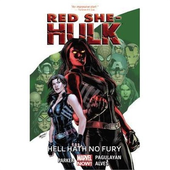 【预订】red she-hulk, volume 1: hell hath no fury