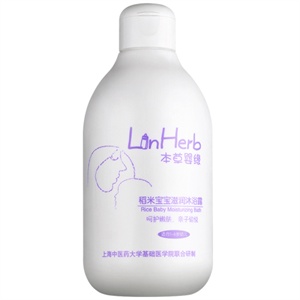 本草婴缘稻米宝宝滋润沐浴露260ml