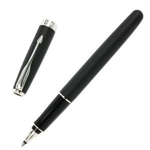 派克PARKER 磨砂黑杆白夹签字笔（宝珠笔）