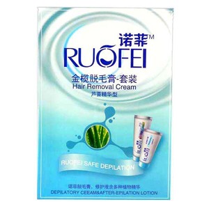 诺菲 金榄脱毛膏(芦荟精华型)60g+修护液30g