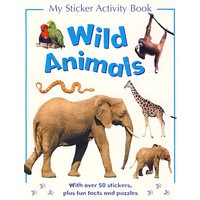 My Sticker-Wild Animals 我的第一套贴纸-动物