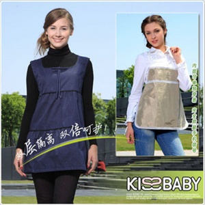 意大利KISSBABY防辐射衣柔性金属纤维双层马甲FDB/71230B
