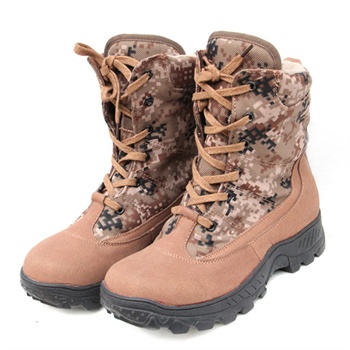 兵行者5302军工新式武警作训鞋 男款迷彩作训