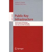 公钥基础结构：第3届欧洲研讨会/会议录Public key infrastructure
