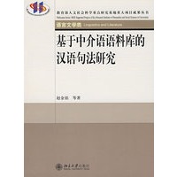 基于中介语语料库的汉语句法研究