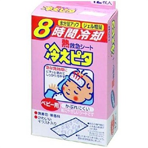 日本狮王 紧急退热贴（婴儿用）6片