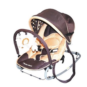 T.C BABY 添金咖啡色HAPPY摇椅