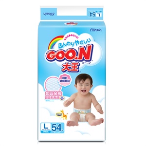 大王 GOO.N 婴幼儿用纸尿裤 L54