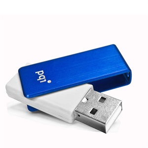【当当销售配送】PQI U盘 8GB蓝色 U262