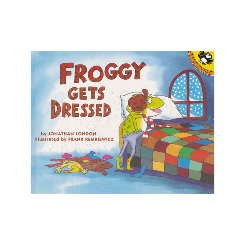 froggy gets dressed(puffin storytime)小青蛙穿衣服(附cd)isbn