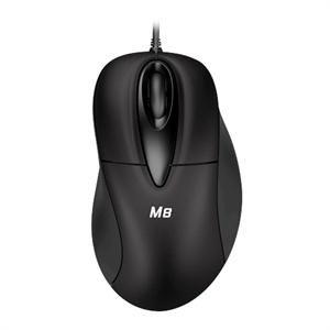 【当当销售配送】A点 M8 商务型有线鼠标 PS/2圆口
