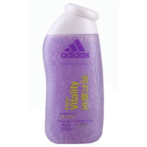 Adidas阿迪达斯 女士焕彩健肤系列新生保湿沐浴露250ml