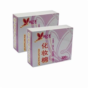 因之美 化妆棉300枚*2