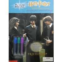 哈利·波特：友谊arry Potter Coloring Adventures：Friendshipglitter glue