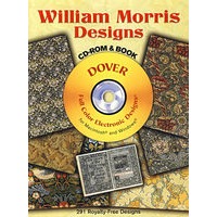 William Morris Designs CD-ROM and Book威廉.莫里斯设计（书和光盘）