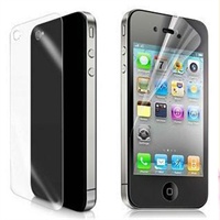 苹果iPhone4G手机磨砂防指纹全身贴膜（屏幕膜+后背膜）