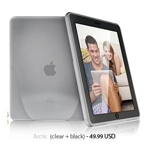 iSkin 苹果iPad duo 高端抗菌硅胶保护套-透明色