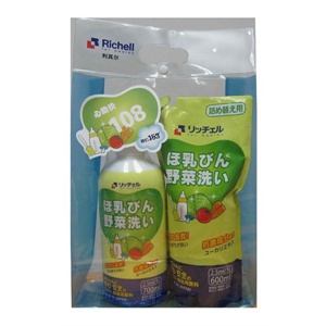 利其尔奶瓶果蔬清洗液促销装