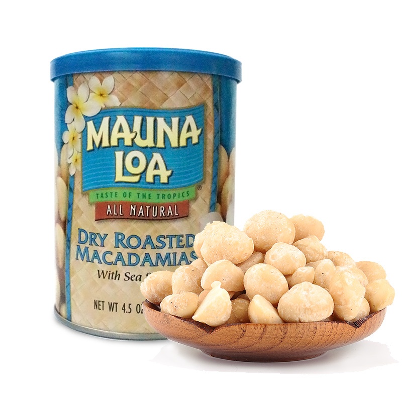 莫纳罗 mauna loa干烤夏威夷果仁盐焗味127g 