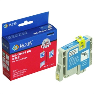格之格 爱普生 R210 R230 R310/R350/RX510/RX6墨盒黑色 491BK