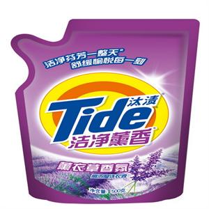 汰渍 洁净薰香熏衣草洗衣液500G买2赠1促销装