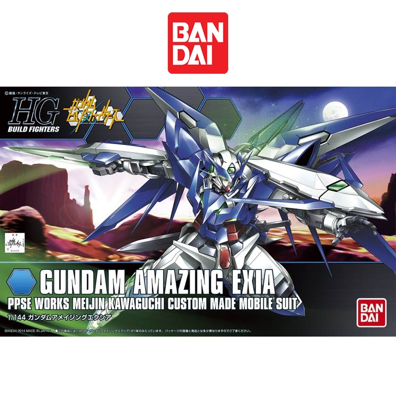 万代bandai 高达创战者 1/144 hg bf 惊异能天使 敢达拼装模型