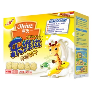 亨氏乐维滋牛奶饼干60g