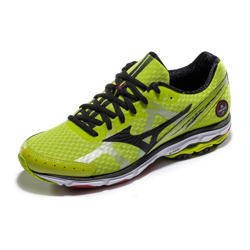 mizuno美津浓 j1gc-j1gd4 2014春 男款 缓冲跑鞋 wave rider 17 _黄