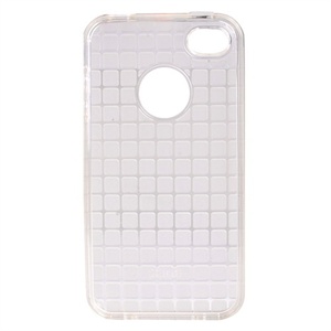 【当当自营】 ROCK洛克 iPhone4s/4 手机保护壳/保护套 TPU魔方系列软套 (透明色)