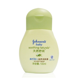 强生 婴儿天然舒润滋养润肤露100ml