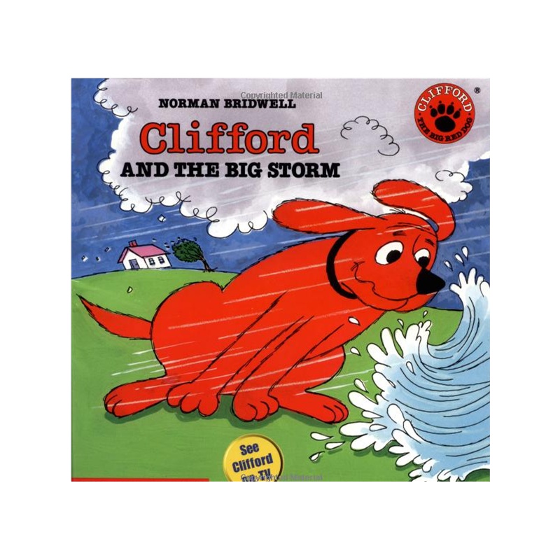 【英文原版Clifford And The Big Storm大红狗和