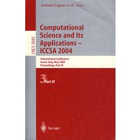 Computational Science and Its Applications - ICCSA 2004计算机科学及其应用——ICSA2004/会议录 第III部分