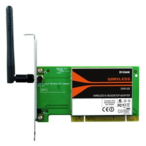 【当当自营】D-Link 无线PCI网卡11N150M黑 DWA-525