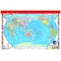 桌面速查中国地图世界地图（2012）
