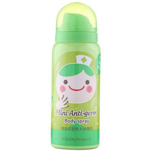 DoDoHouse多多小屋mini可爱娃娃杀菌止汗香体喷雾（淡雅绿茶）65ml（进）