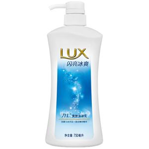 LUX力士 闪亮冰爽沐浴乳750ml