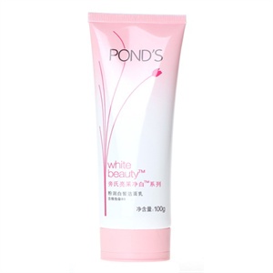 Ponds旁氏 亮采净白系列粉润白皙洁面乳100g