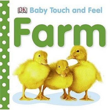 英文原版 dk宝宝触摸书农场<strong>baby</strong> touch feel farm baby touch and
