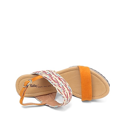 编织席女凉鞋牌子好不好 麻绳编织坡跟凉鞋哪