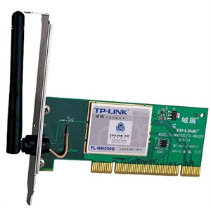 【当当自营】TP-LINK 54MPCI插槽无线网卡 TL-WN550G